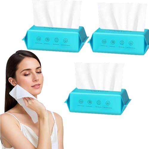 MAYCREATE® Disposable Face Towels, 216 Count Large 20x20 cm, 100% Pure Cotton Soft Dry & Wet Wipes, Multi-Purpose for Skin Care, Makeup Removal, Baby Care, Home & Travel, Unscented, Lint-Free MAYCREATE® Disposable Face Towels, 216 Count Large 20x20 cm, 100% Pure Cotton Soft Dry & Wet Wipes, Multi-Purpose for Skin Care, Makeup Removal, Baby Care, Home & Travel, Unscented, Lint-Free